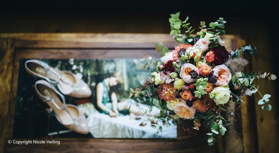 Schuhe Schuhe und Blumen
