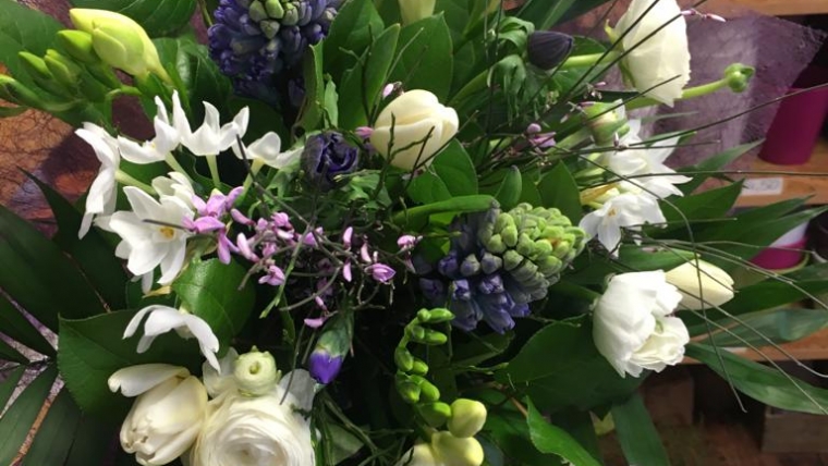 Blumen zum Valentinstag